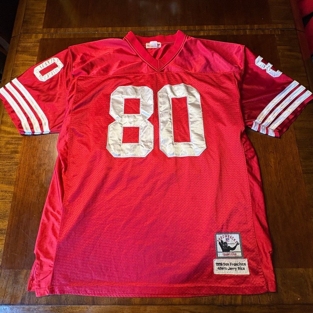 Mitchell & Ness Jerry Rice 1996 Throwback 49ers Jersey XL